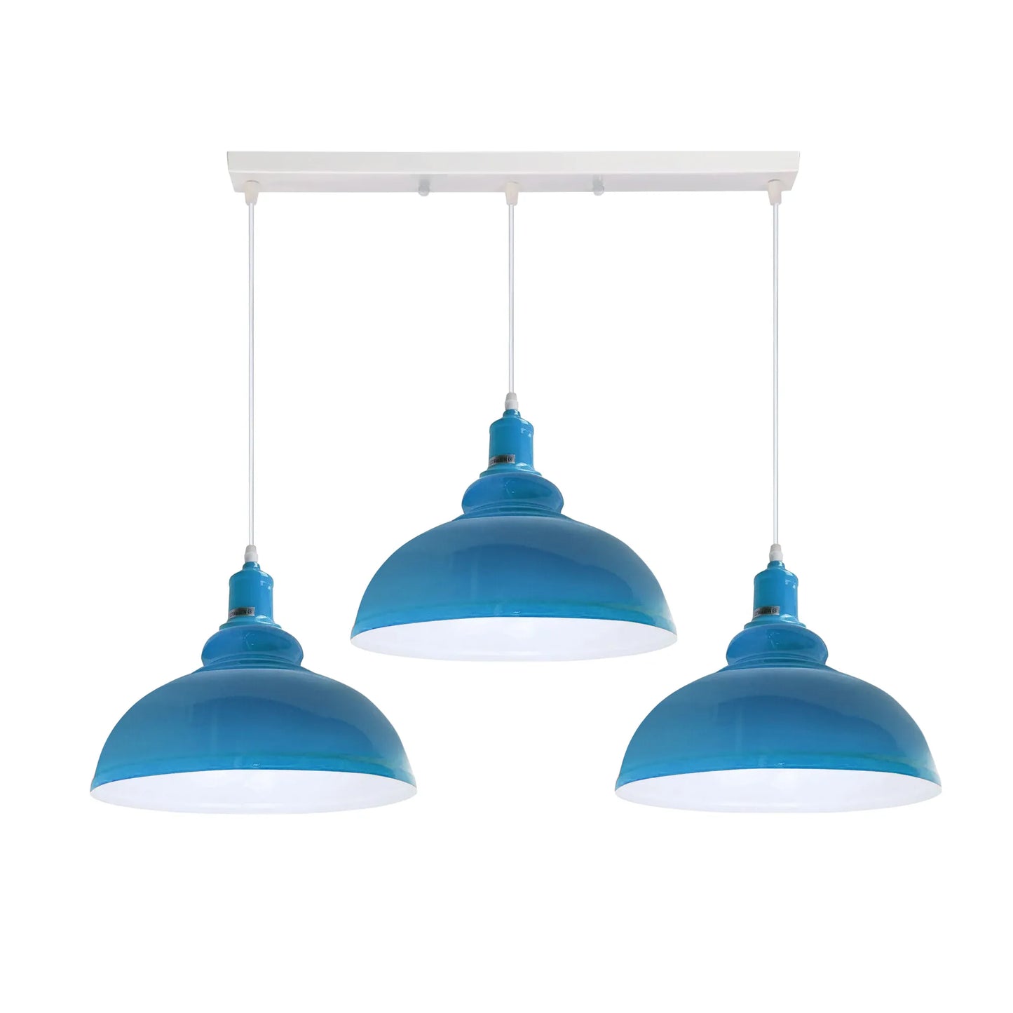 Suspension Trilight Vintage – Lustre 3 Branches Réglables Style Rétro