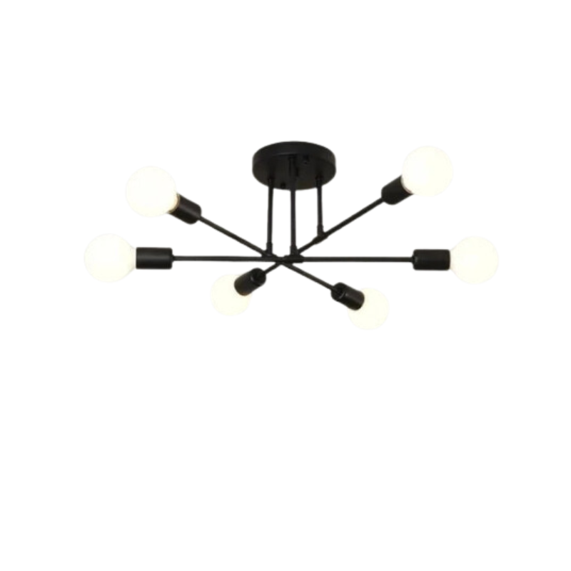 Lustre LED Moderne — Suspension Élégante Métal & Acrylique